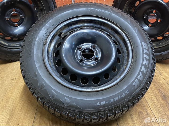 Комплект Original Renault 195 65 15 Bridgestone