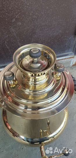 Царский самовар на дровах на 7л