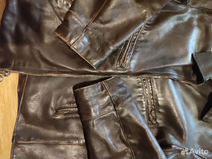 Кожаная куртка ввс СССР Гагаринка 48/3