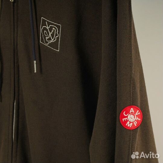 Зип худи Cav empt серое