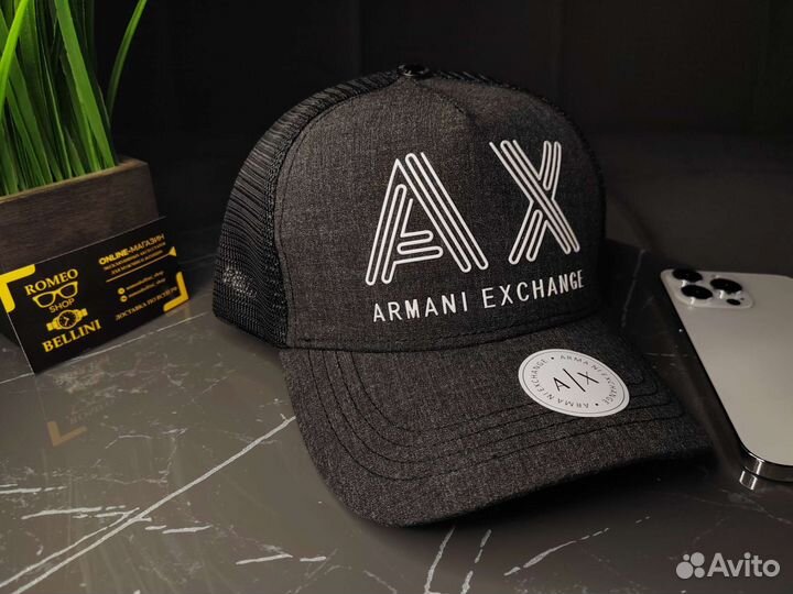 Кепка Armani Exchange сетка