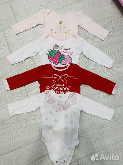 Пакет вещей на девочку 86-92 размер