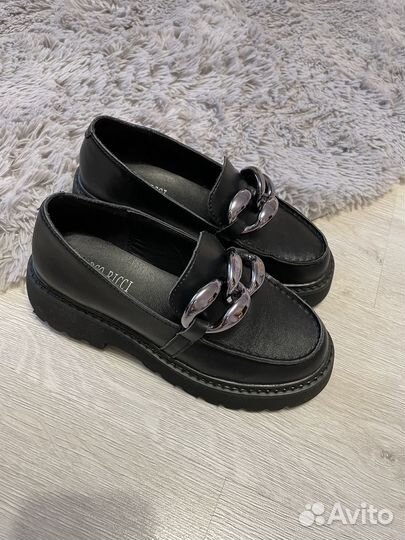 Лоферы женские натуральная кожа 36 размер