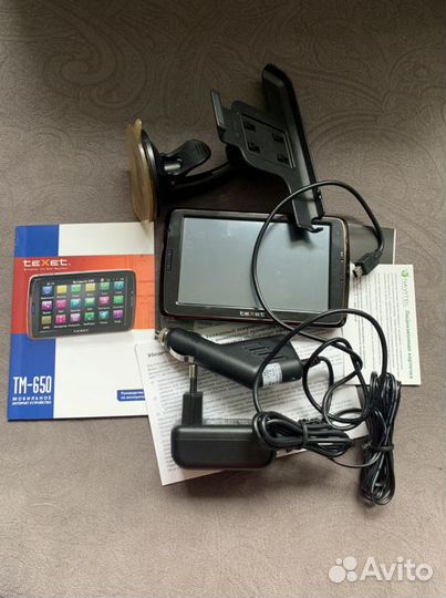 Навигатор Texet tm-650