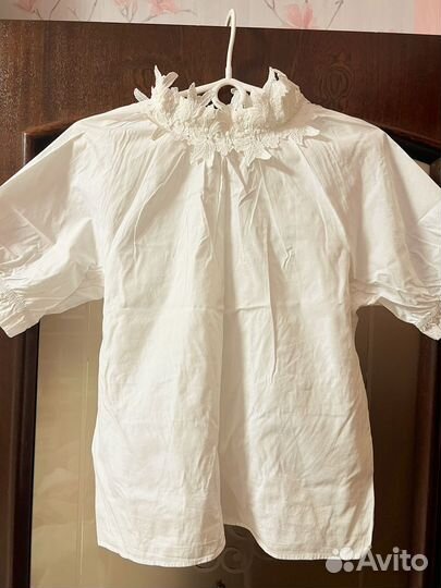 Блузка zara белая