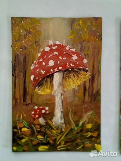 Картина маслом этюд 