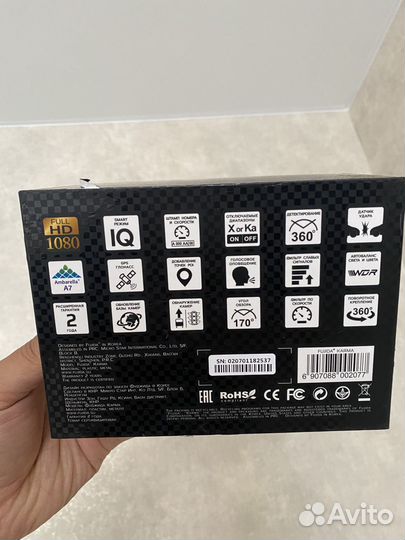 Видеорегистратор с антирадаром и GPS