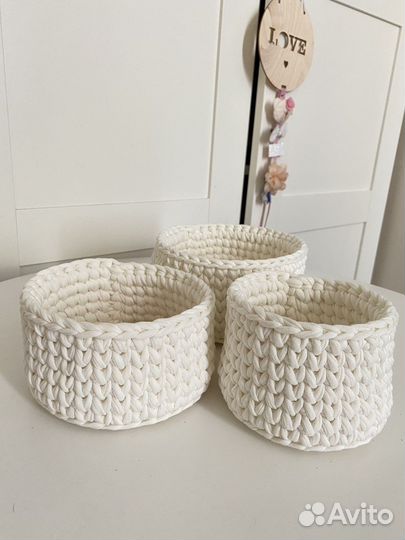 Набор корзин для хранения /для комода