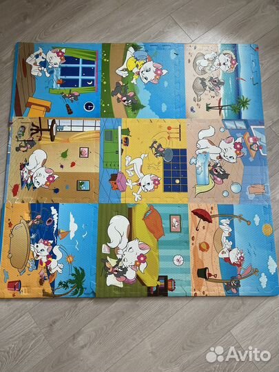 Детский коврик пазл