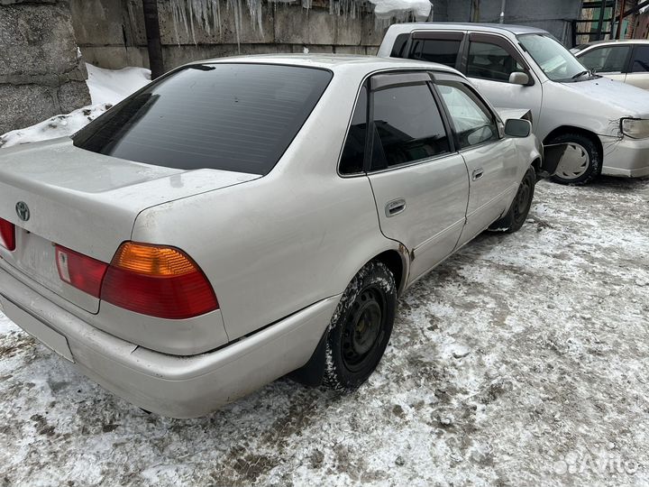 Toyota Sprinter 1.5 AT, 1999, битый, 186 000 км