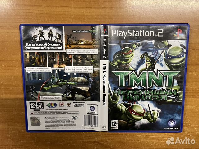 PS2 tmnt Черепашки Ниндзя
