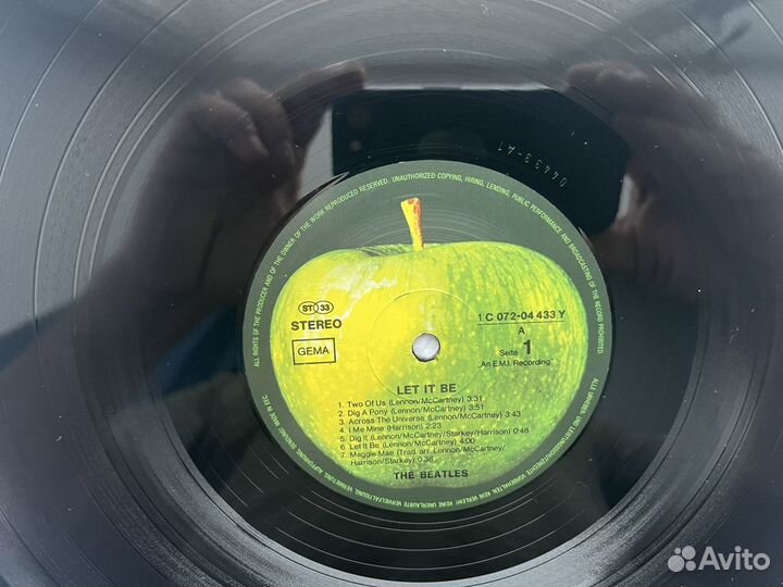 The Beatles – Let IT Be LP / Mint- Getmany 1976г