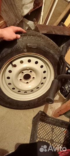 Запасное колесо на волгу