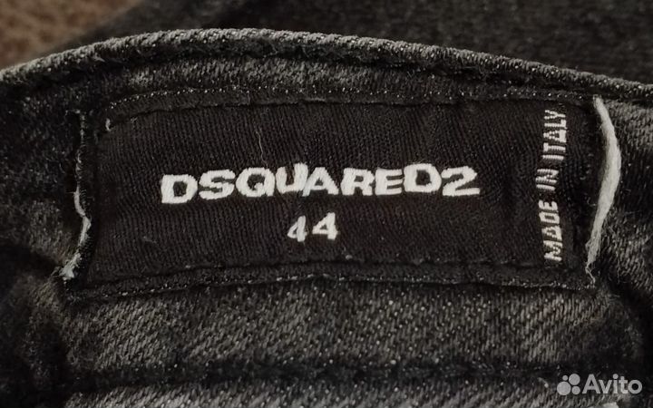 Джинсы мужские dsquared2 черные