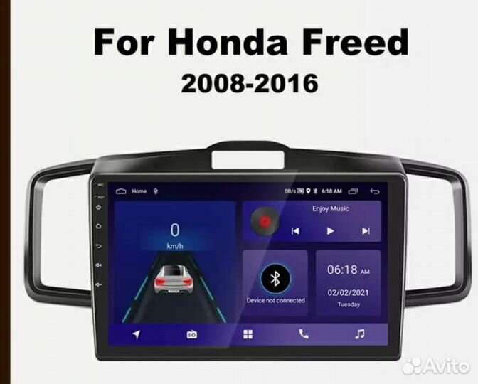 Автомагнитола андроид магнитола Honda freed 2-32