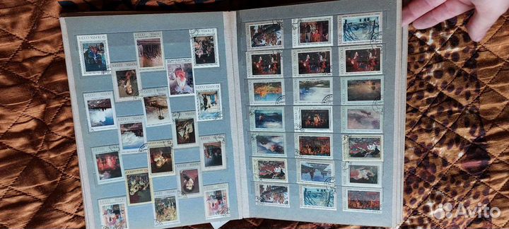 Марки альбом