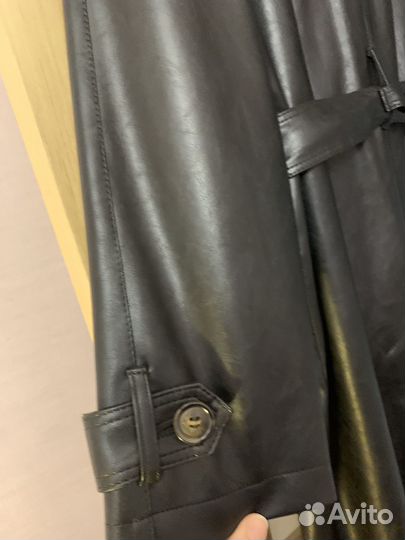 Плащ , тренч эко кожа Electra style