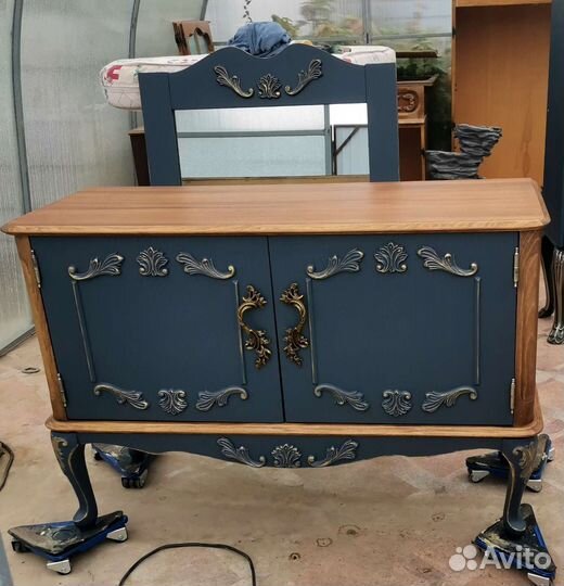 Авторская Тумба и зеркало