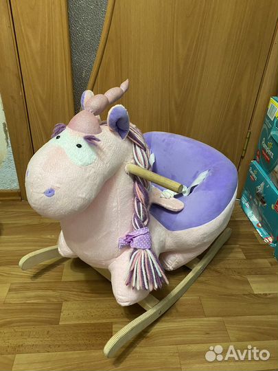 Качалка лошадь Тутси Единорог