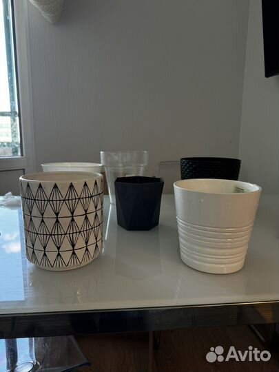 Кашпо IKEA для цветов горшки