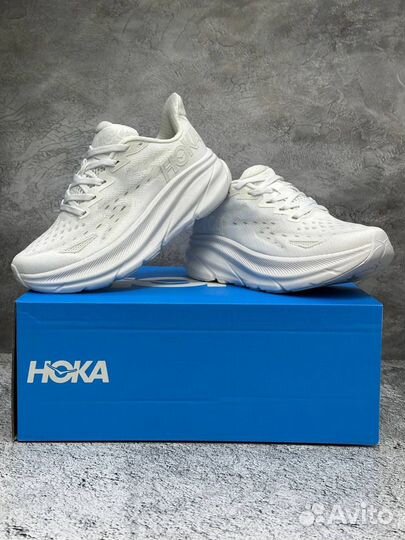 Hoka Bondi 8 Оригинал -качество Беговые кроссовки