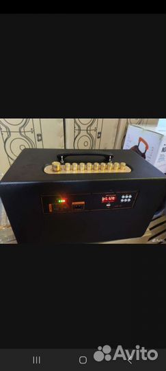 Ronamax H-88 Блютуз колонка + 2 радио микрофона