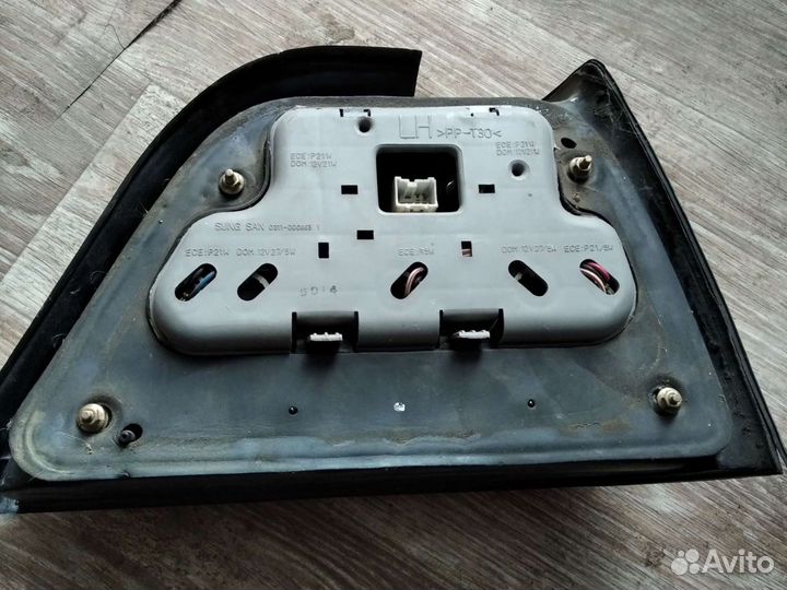 Фонари задние деу нексия