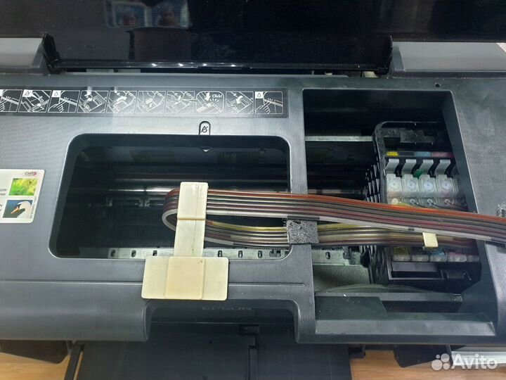 Cтруйный принтер с снпч Epson Stylus Photo T750