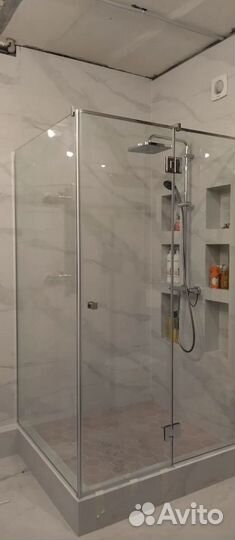Душевая перегородка из стекла