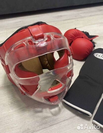 Полный комплект защиты для занятия борьбой