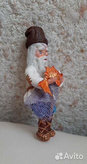 Ватные елочные игрушки