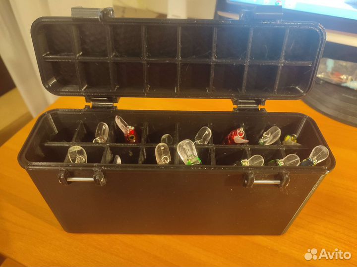 Коробка для мушек с поводками на 50,100 мушек