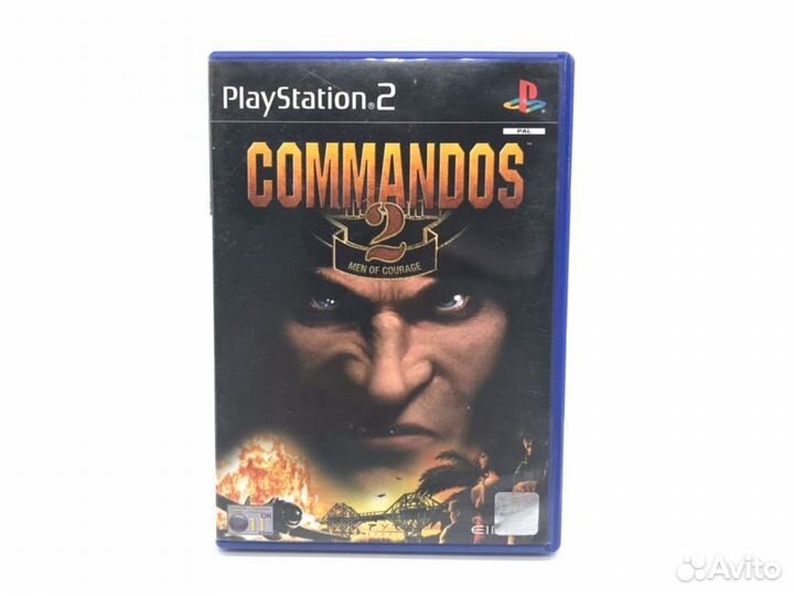 Commandos 2 Men of Courage, б/у, английский (PS2)