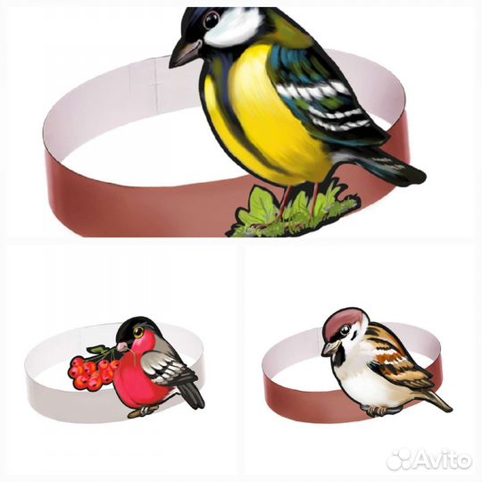 Головной убор маска птицы