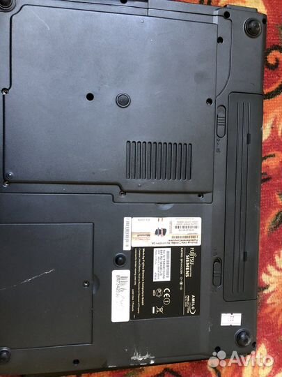 Ноутбук fujitsu siemens на запчасти