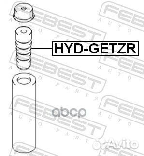Отбойник амортизатора задний hyundai getz 2002