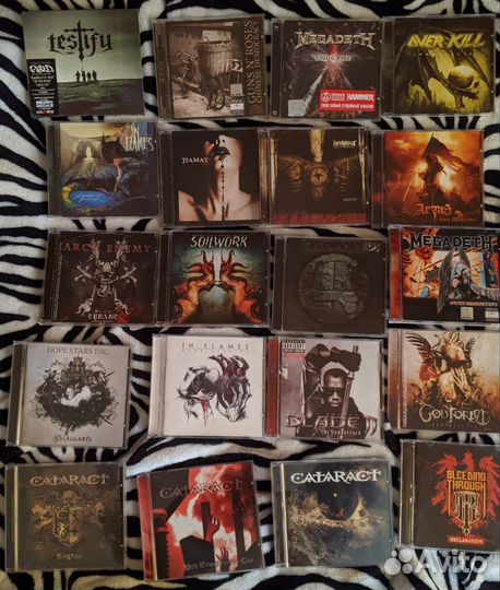 CD диски, лицензия. Металл(разные стили), рок