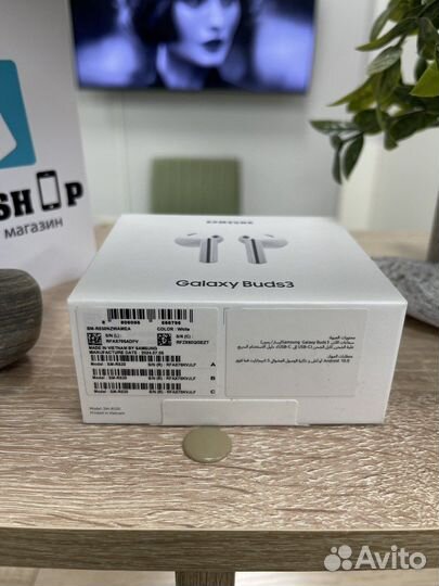 Беспроводные наушники Samsung Galaxy Buds 3 White