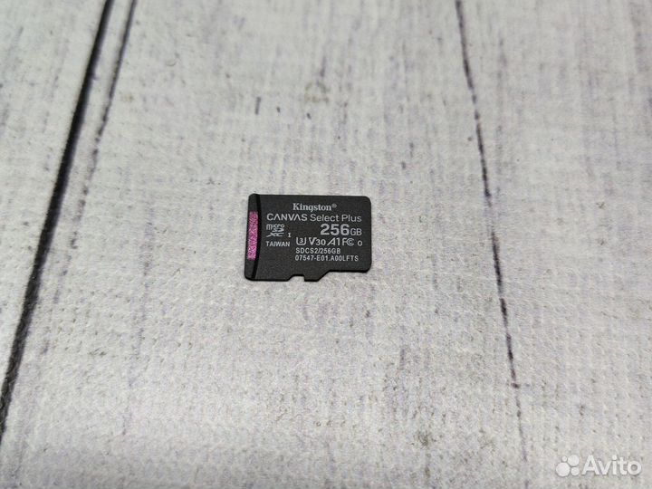Для Nintendo MicroSD Kingston 256гб canvas selplus