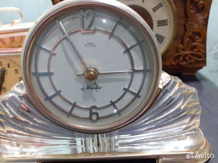 Часы настольные механика СССР