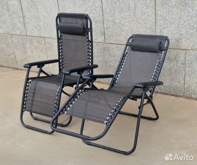 Кресло шезлонг 2 шт