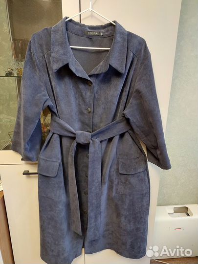 Платье женское вельветовое 52