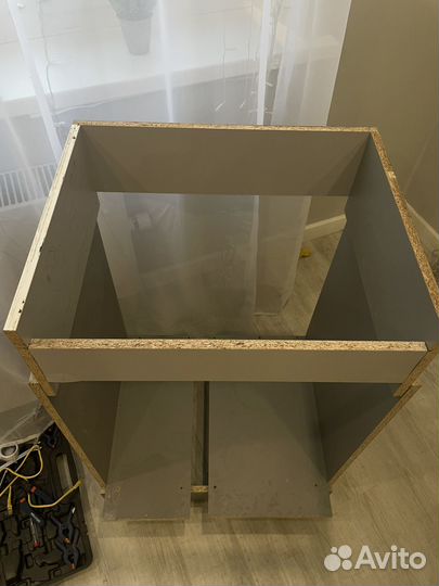 Тумба по плиту и духовку временная