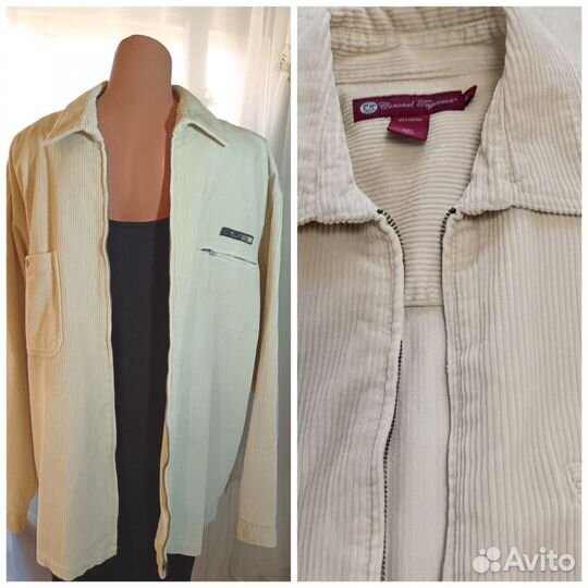 Куртка вельвет винтаж муж Coronel Tapiocca 52-54р