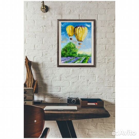 Картина маслом Воздушный шар