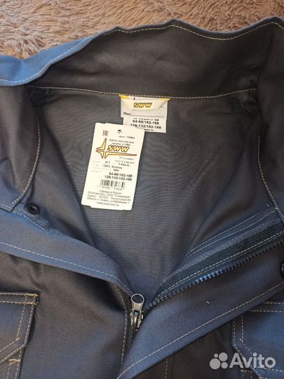 Костюм мужской рабочий sww 56-58