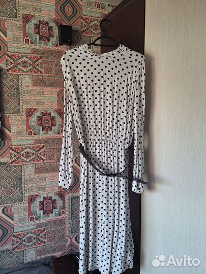 Платье с ремнем