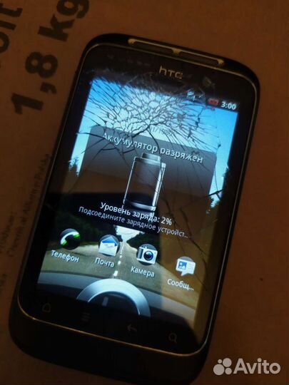 HTC Wildfire S, 512 МБ