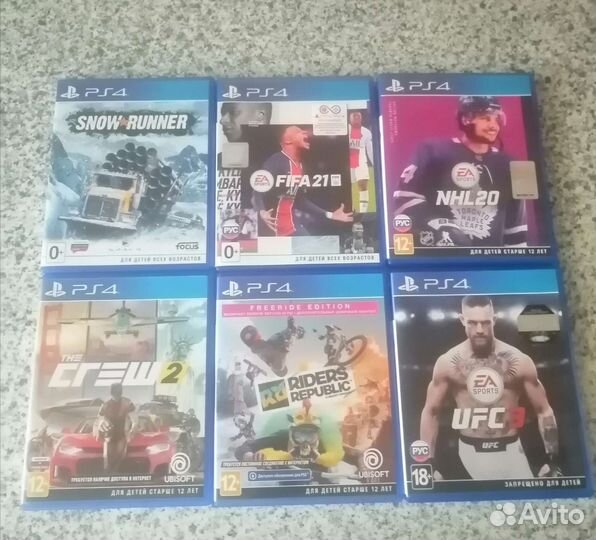 Игры для приставок ps4
