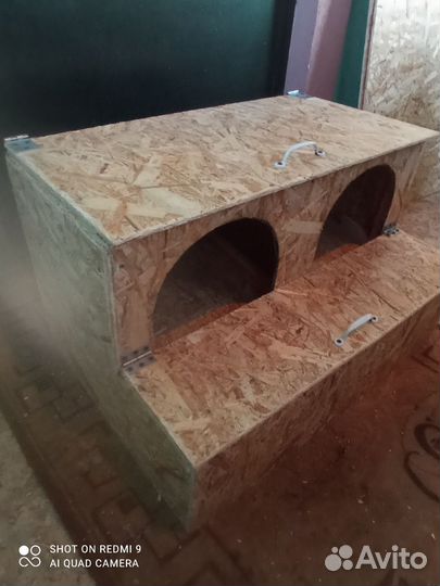 Гнездо для кур с яйцесборником